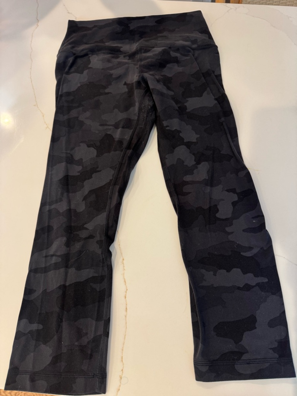 lululemon athletica Black Camo align crop